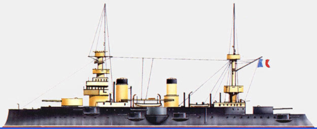 Image result for French pre dreadnought ships